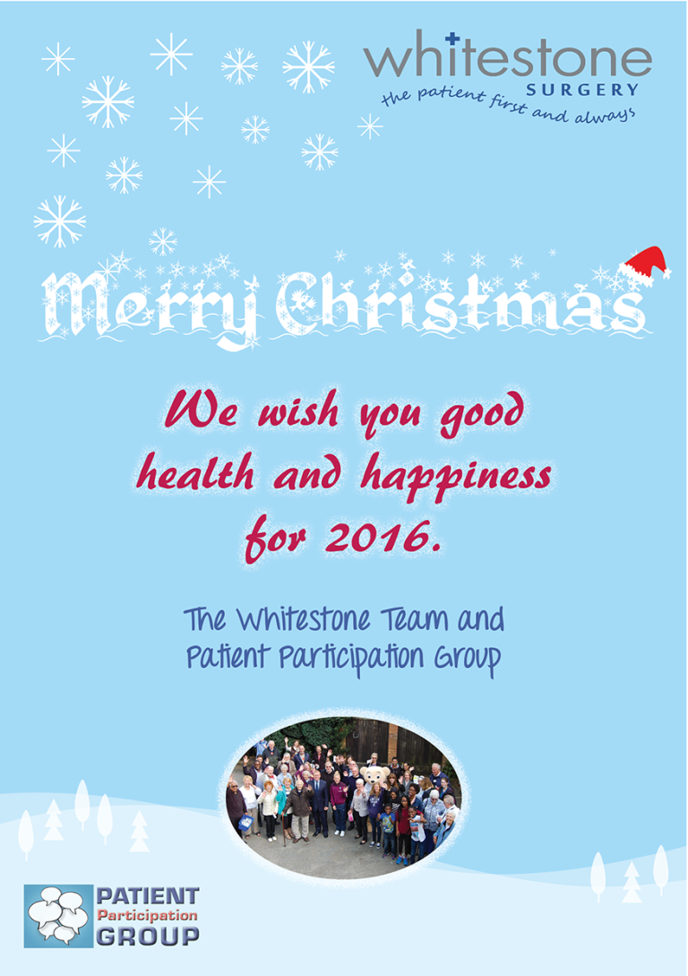 Whitestone Surgery Christmas Card 2016