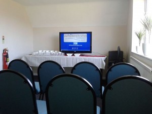 Whitestone community forum room available