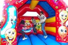 Clowning around in the castle