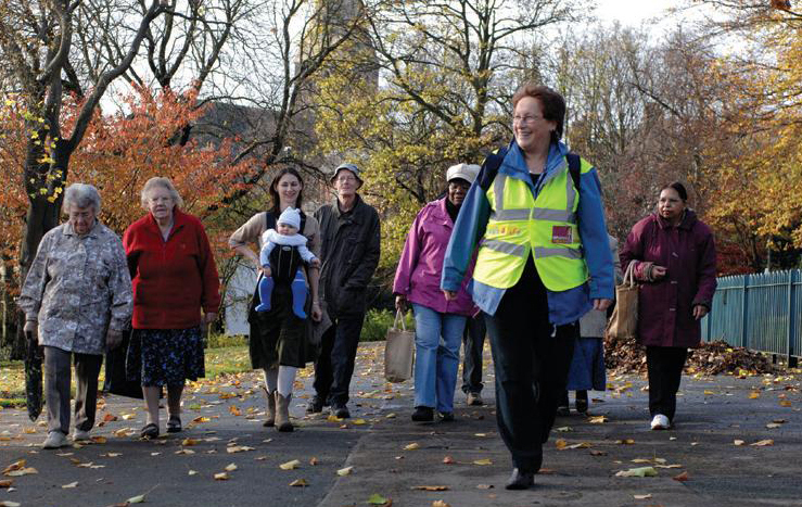 walking for health group outing