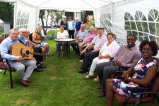 Fun at the Caring Café Cream Tea and Cake Party