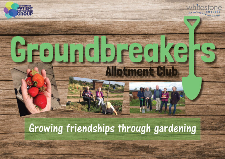 groundbreakers allotment club logo banner